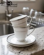 Noritake Signature Gold & Platinium 12-Piece Tea Set - Image 6