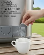 6+6 Litre Double Compartment Water Cooler | Hot & Cold Flask