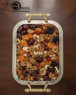 Luxury 3-Piece Silver & Gold Serving Tray Set