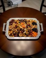 Luxury 3-Piece Silver & Gold Serving Tray Set