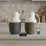 1L Ribbed Insulated Vacuum Flask