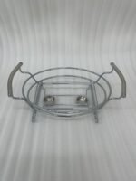 Two Paramount Series stainless steel oval food warmers in 2.4L and 3L sizes on a table runner, featuring glass bowls and polished metal lids.