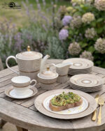 Luxury Super Bone 61-Piece Dinner Set - Image 4