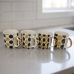Modern Ceramic Coffee Mug Set