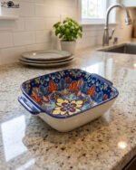Decorative Marrakech Bowl with Handles - Image 6