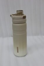 Four pastel gradient Dodge 560mL stainless steel water bottles lined up on a kitchen counter.