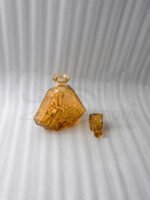 Elegant 7-Piece Amber Crystal Glass & Bottle Set - Image 3