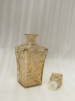 Elegant 7-Piece Amber Crystal Glass & Bottle Set - Image 4