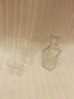 Elegant 7-Piece Amber Crystal Glass & Bottle Set - Image 5