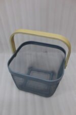 Metal Wire Mesh Basket with Wooden Handle - Image 7