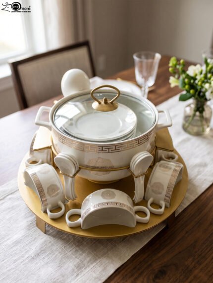 Luxury Ceramic Soup Set