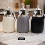 Three One More 1-liter thermal vacuum flasks in cream, grey, and black with polished chrome handles and spouts on a marble countertop.Three One More 1-liter thermal vacuum flasks in cream, grey, and black with polished chrome handles and spouts on a marble countertop.Three One More 1-liter thermal vacuum flasks in cream, grey, and black with polished chrome handles and spouts on a marble countertop.Three One More 1-liter thermal vacuum flasks in cream, grey, and black with polished chrome handles and spouts on a marble countertop.Three One More 1-liter thermal vacuum flasks in cream, grey, and black with polished chrome handles and spouts on a marble countertop.Three One More 1-liter thermal vacuum flasks in cream, grey, and black with polished chrome handles and spouts on a marble countertop.Three One More 1-liter thermal vacuum flasks in cream, grey, and black with polished chrome handles and spouts on a marble countertop.Three One More 1-liter thermal vacuum flasks in cream, grey, and black with polished chrome handles and spouts on a marble countertop.Three One More 1-liter thermal vacuum flasks in cream, grey, and black with polished chrome handles and spouts on a marble countertop.Three One More 1-liter thermal vacuum flasks in cream, grey, and black with polished chrome handles and spouts on a marble countertop.Three One More 1-liter thermal vacuum flasks in cream, grey, and black with polished chrome handles and spouts on a marble countertop.