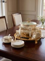 Luxury Ceramic Soup Set