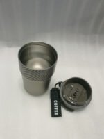 Stainless Steel Insulated Coffee Mug with Strap - Image 5