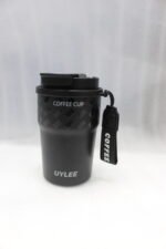 Stainless Steel Insulated Coffee Mug with Strap - Image 2
