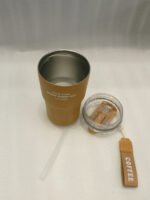 Coffee Mug with Strap & Flip Lid - Image 9