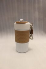 Coffee Mug with Silicone Grip & Strap - Image 2
