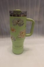 Floral Stainless Steel Insulated Tumbler - Image 4