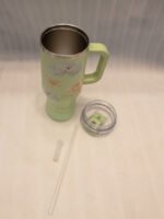 Floral Stainless Steel Insulated Tumbler - Image 5