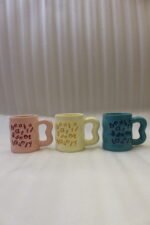 Three pastel ceramic coffee mugs in pink, light yellow, and blue featuring typography lettering and wavy handles on a marble kitchen counter.Three pastel ceramic coffee mugs in pink, light yellow, and blue featuring typography lettering and wavy handles on a marble kitchen counter.Three pastel ceramic coffee mugs in pink, light yellow, and blue featuring typography lettering and wavy handles on a marble kitchen counter.Three pastel ceramic coffee mugs in pink, light yellow, and blue featuring typography lettering and wavy handles on a marble kitchen counter.Three pastel ceramic coffee mugs in pink, light yellow, and blue featuring typography lettering and wavy handles on a marble kitchen counter.Three pastel ceramic coffee mugs in pink, light yellow, and blue featuring typography lettering and wavy handles on a marble kitchen counter.Three pastel ceramic coffee mugs in pink, light yellow, and blue featuring typography lettering and wavy handles on a marble kitchen counter.Three pastel ceramic coffee mugs in pink, light yellow, and blue featuring typography lettering and wavy handles on a marble kitchen counter.Three pastel ceramic coffee mugs in pink, light yellow, and blue featuring typography lettering and wavy handles on a marble kitchen counter.Three pastel ceramic coffee mugs in pink, light yellow, and blue featuring typography lettering and wavy handles on a marble kitchen counter.Three pastel ceramic coffee mugs in pink, light yellow, and blue featuring typography lettering and wavy handles on a marble kitchen counter.Three pastel ceramic coffee mugs in pink, light yellow, and blue featuring typography lettering and wavy handles on a marble kitchen counter.Three pastel ceramic coffee mugs in pink, light yellow, and blue featuring typography lettering and wavy handles on a marble kitchen counter.Three pastel ceramic coffee mugs in pink, light yellow, and blue featuring typography lettering and wavy handles on a marble kitchen counter.Three pastel ceramic coffee mugs in pink, light yellow, and blue featuring typography lettering and wavy handles on a marble kitchen counter.Three pastel ceramic coffee mugs in pink, light yellow, and blue featuring typography lettering and wavy handles on a marble kitchen counter.Three pastel ceramic coffee mugs in pink, light yellow, and blue featuring typography lettering and wavy handles on a marble kitchen counter.Three pastel ceramic coffee mugs in pink, light yellow, and blue featuring typography lettering and wavy handles on a marble kitchen counter.Three pastel ceramic coffee mugs in pink, light yellow, and blue featuring typography lettering and wavy handles on a marble kitchen counter.Three pastel ceramic coffee mugs in pink, light yellow, and blue featuring typography lettering and wavy handles on a marble kitchen counter.Three pastel ceramic coffee mugs in pink, light yellow, and blue featuring typography lettering and wavy handles on a marble kitchen counter.Three pastel ceramic coffee mugs in pink, light yellow, and blue featuring typography lettering and wavy handles on a marble kitchen counter.Three pastel ceramic coffee mugs in pink, light yellow, and blue featuring typography lettering and wavy handles on a marble kitchen counter.